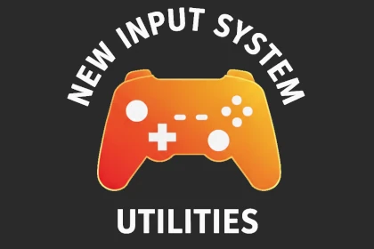 A logo composed of a videogame controller and the New Input System Utilities text.